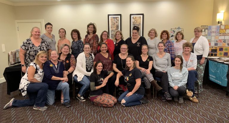 KraftyMoms Retreats Fall 2019 Group Photo