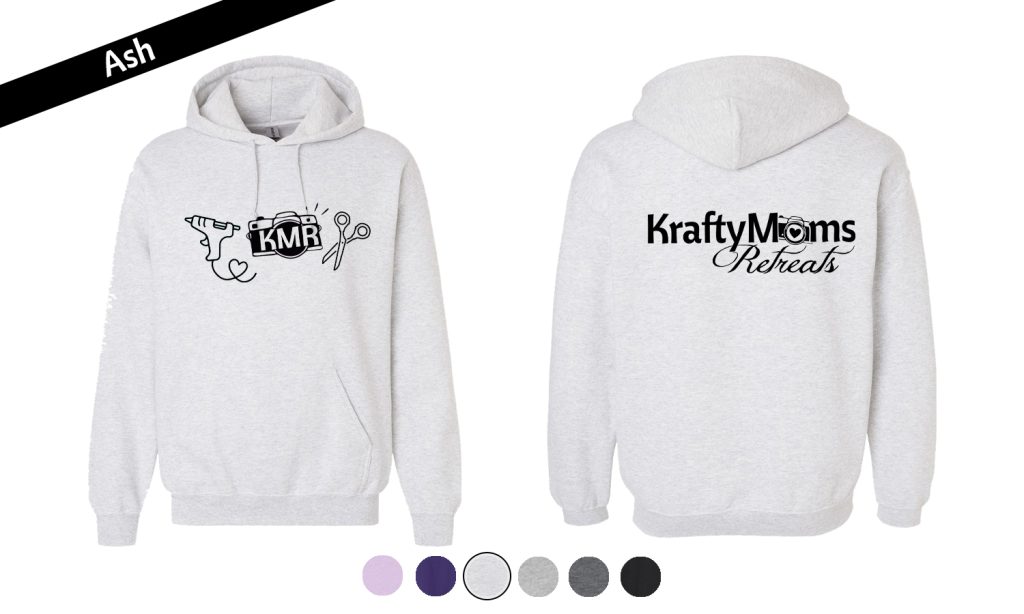 KraftyMoms Retreats KraftyMerchandise Pullover 18500 Ash Tri-Icons