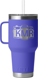 KraftyMoms Retreats KraftyMerchandise Yeti Straw Ultramarine Violet Camera