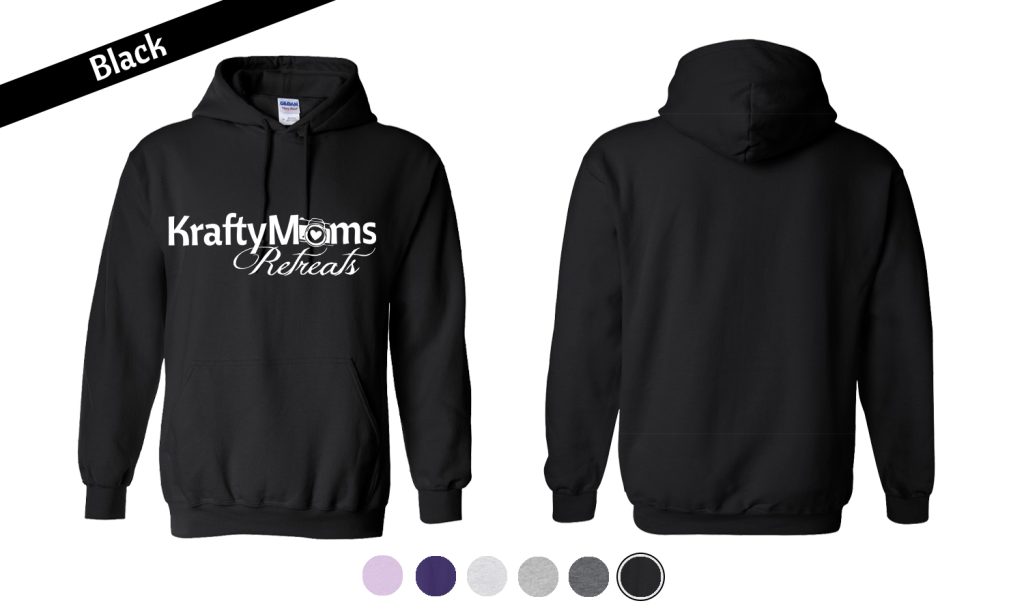 KraftyMoms Retreats KraftyMerchandise Zip-Up 18500 Black Main